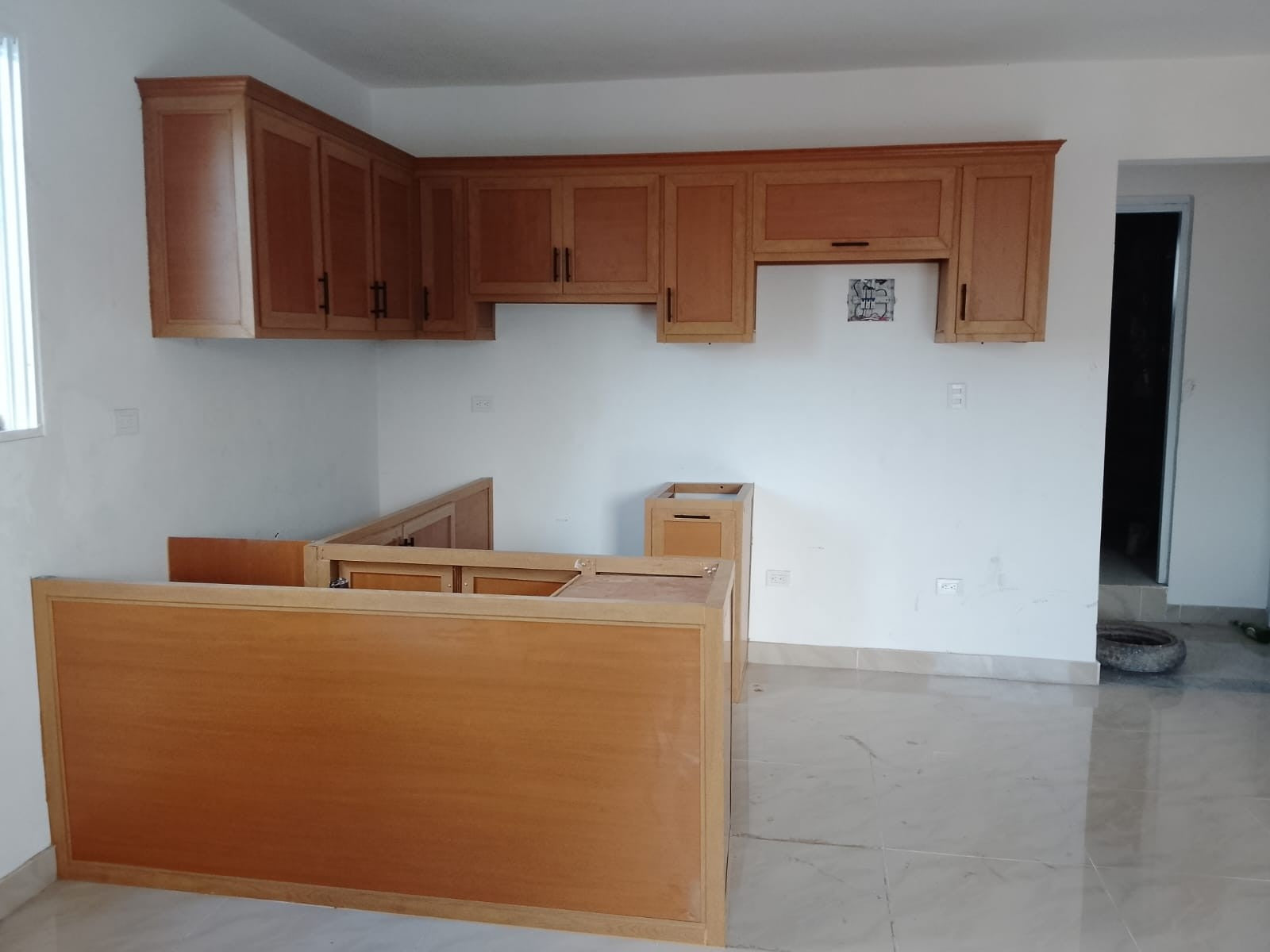 cocinas color roble
