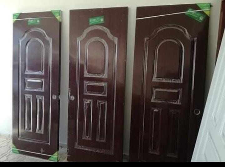 puertas  everlast color caoba